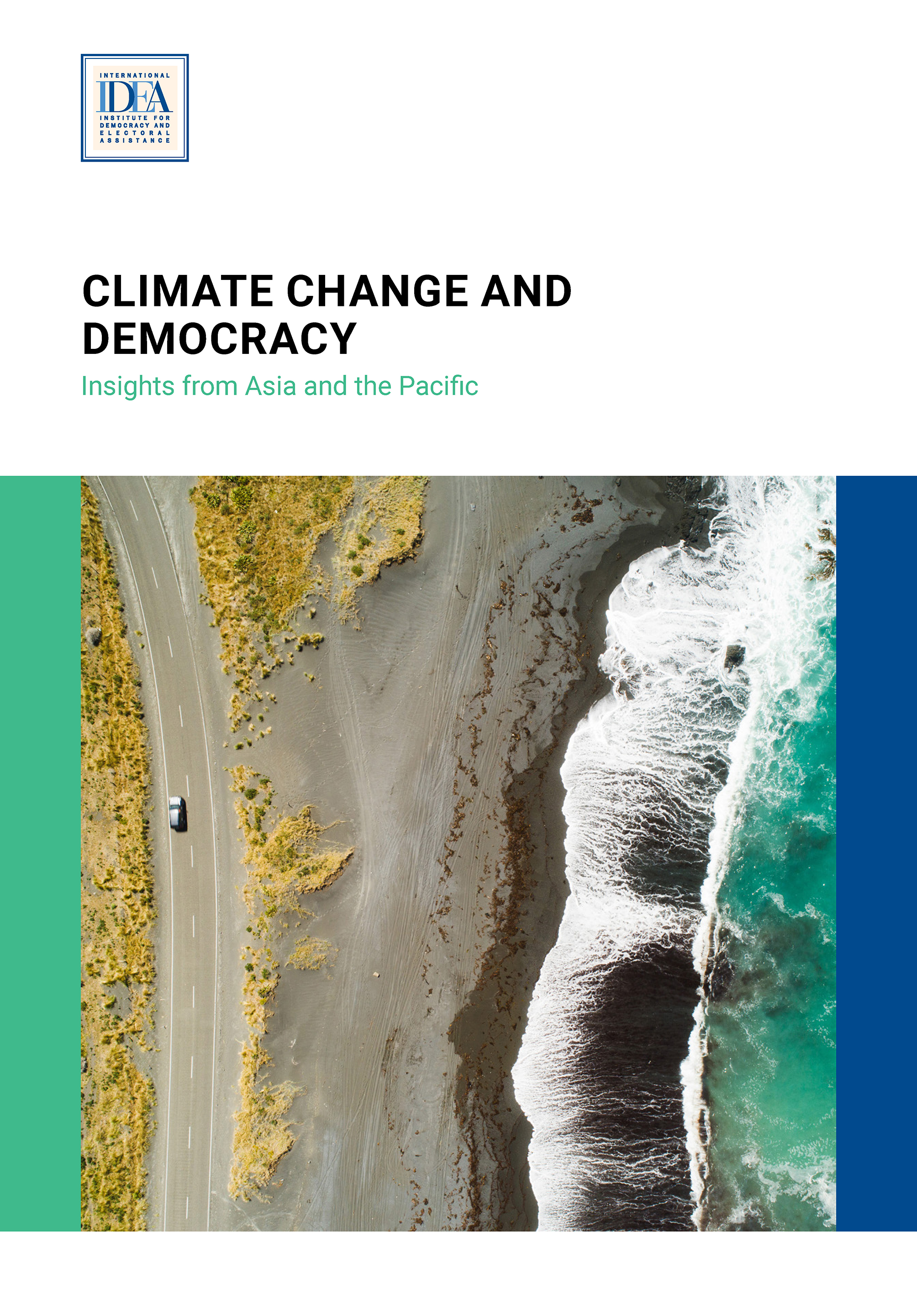 Cover of The Report Climate Change and Democracy: Insights from Asia and the Pacific.